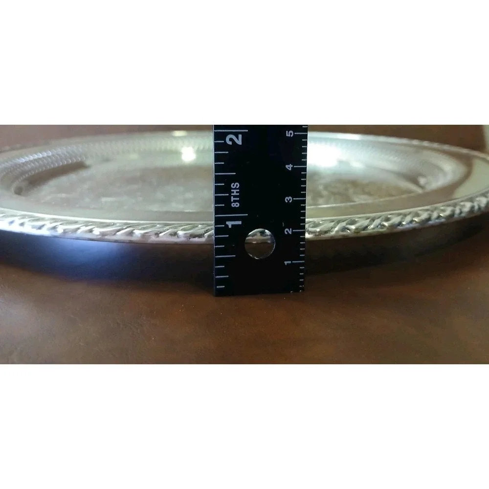 Vintage 1940s ONEIDA Silver Plated Ornate Design 14.5